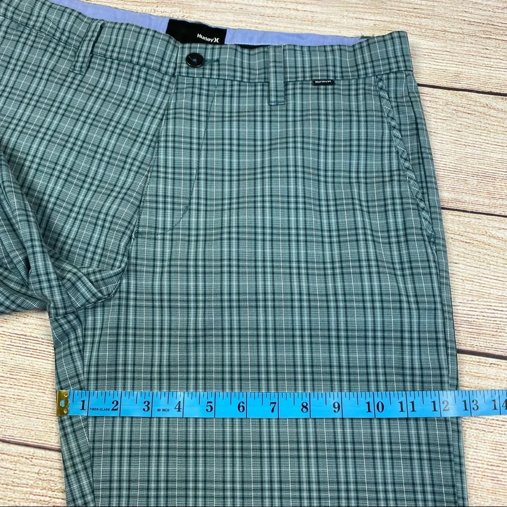 Hurley Dri-Fit Plaid Walking Shorts